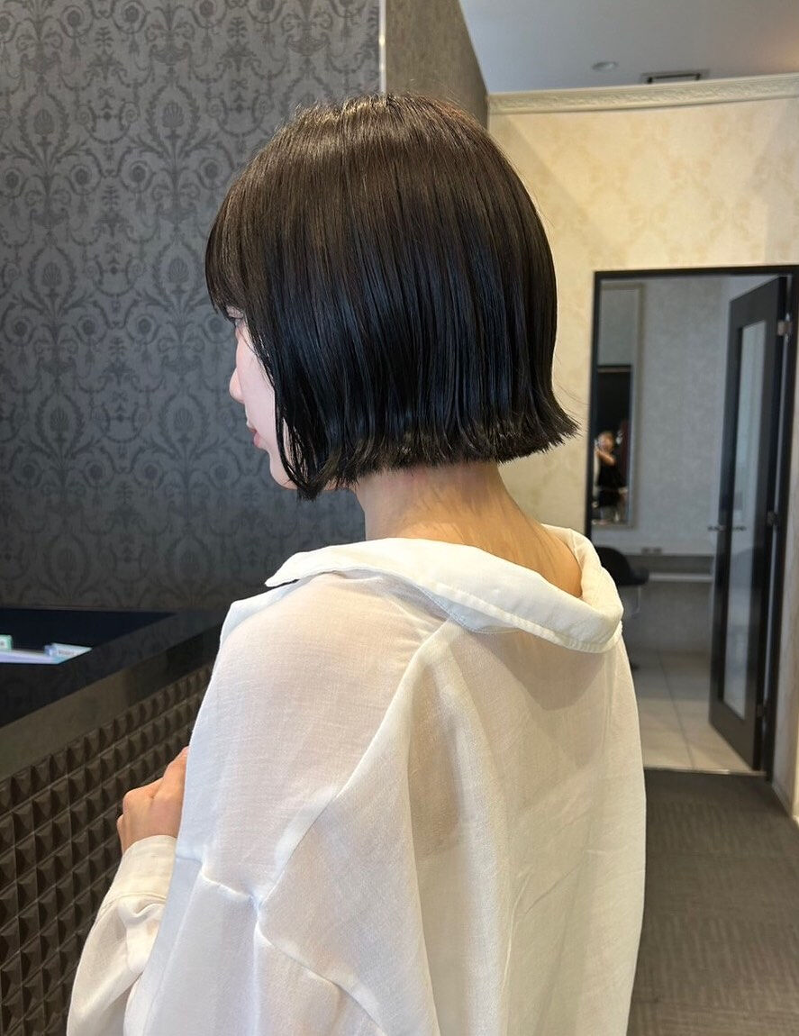 パツっとボブ✨