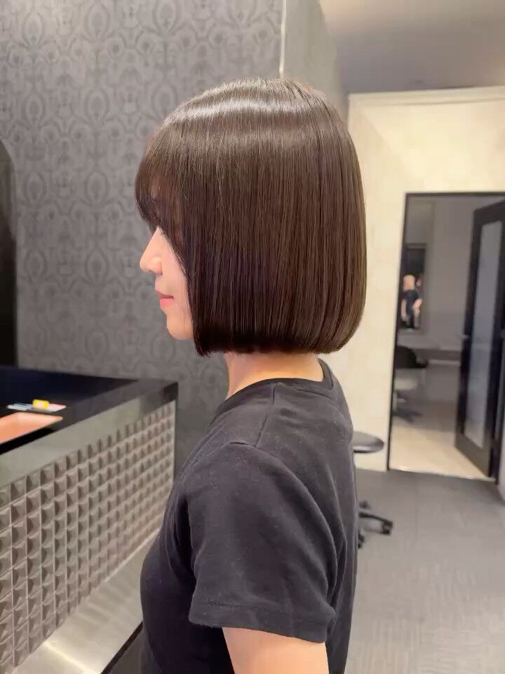 縮毛矯正×カット