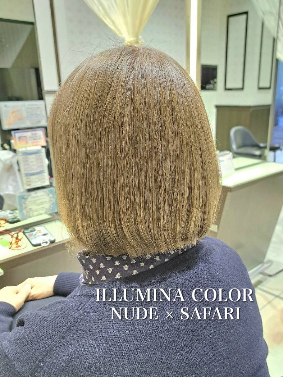 ミルクティーベージュで白髪ぼかし】 | ブログ | 新潟県上越の美容室