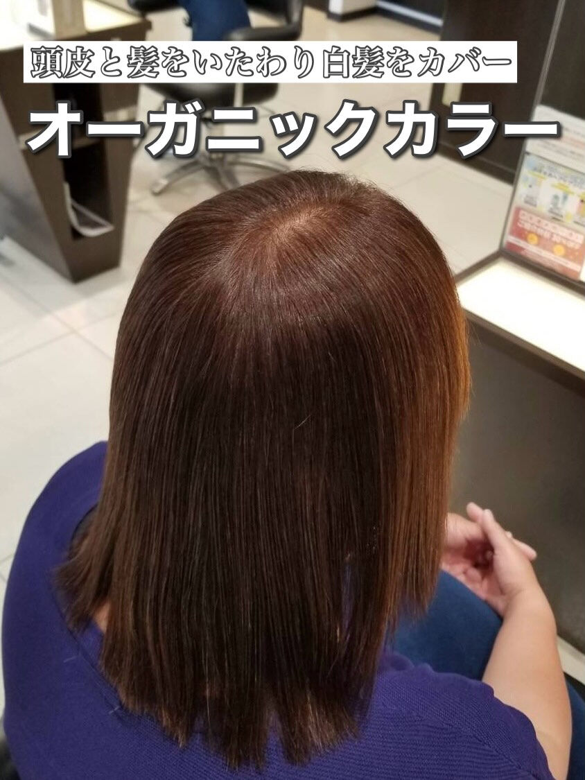 【オーガニックカラー】